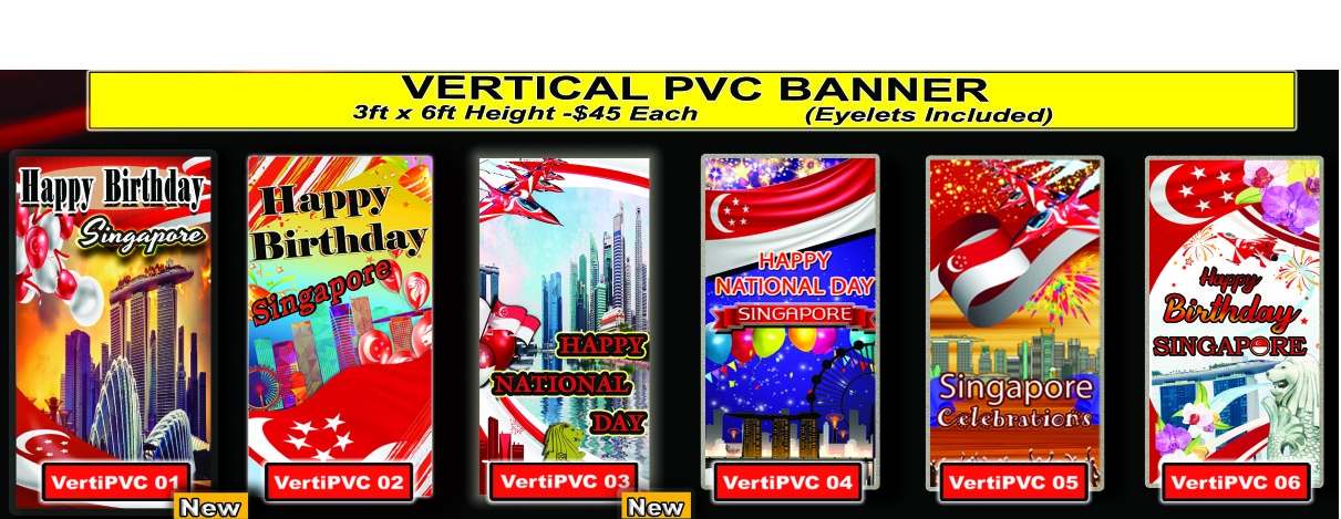 Vertical PVC Banners