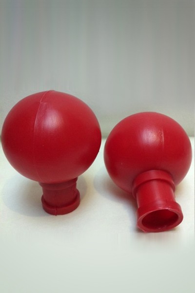 Red Plastic Knob(Matt)